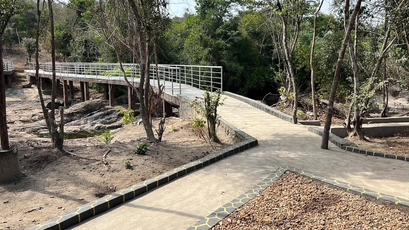 bridge at Bush Garden